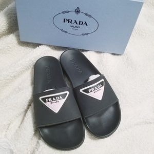 🚫SOLD Authentic Prada slides